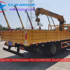 Isuzu NQR 190hp 5 ton service truck crane