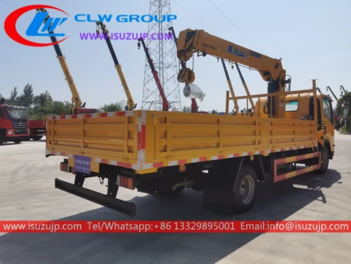 Isuzu NQR 190hp 5 ton service truck crane