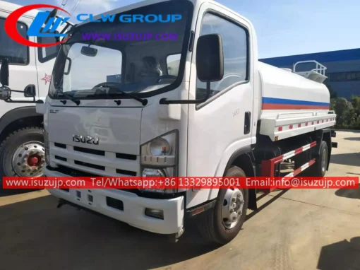 Japon Isuzu 10000litres camion-citerne mobile à vendre Ghana