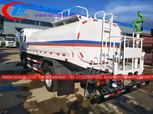 Japan Isuzu 10000liters water bowser truck for sale Ghana