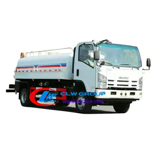 Jepang Isuzu 10000 liter truk pompa air untuk dijual Ghana