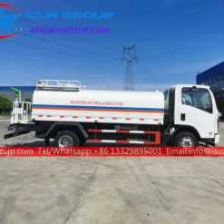 Japan Isuzu 10000liters water sprinkler truck for sale Ghana