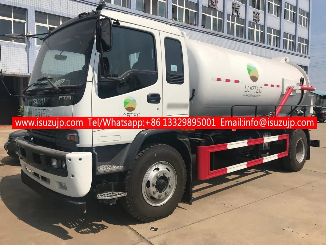 Japanese-Brand-Isuzu-FTR-sewage-suction-truck