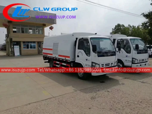 Bán xe làm sạch lan can ISUZU NKR 4000 lít