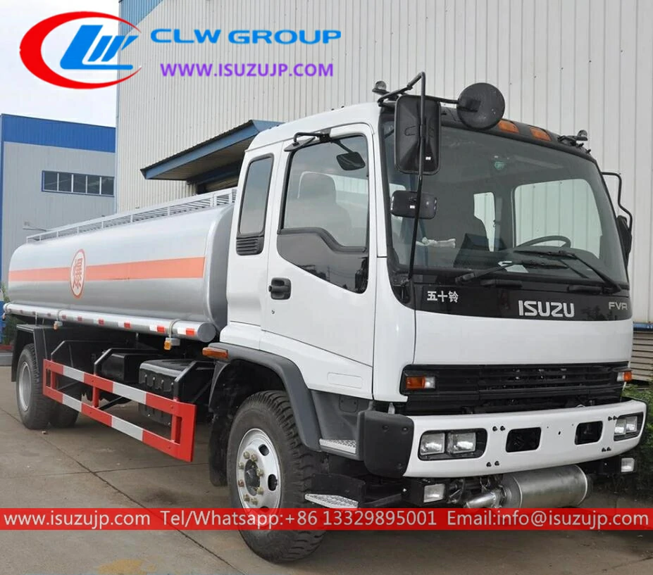 Isuzu FVR 12tons fuel bowser truck