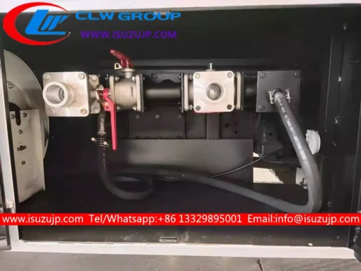 120HP ايسوزو 5 متر مكعب شاحنات البنزين