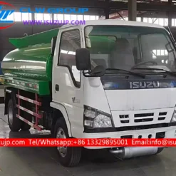 ISUZU 120HP 5000liters mobile refueling truck