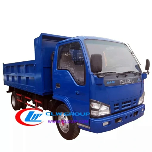 ISUZU 4k-engine 5cube tipper phía trước