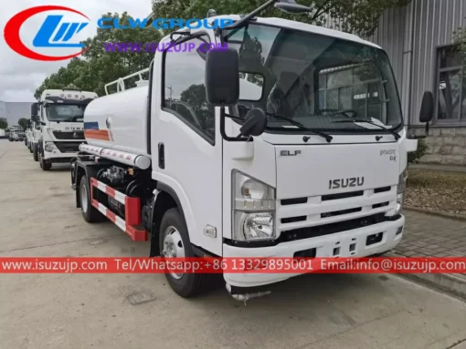 ISUZU ELF รถบรรทุกน้ำดื่มขนาด 6000 ลิตร