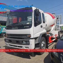 ລົດບັນທຸກສີມັງ ISUZU FTR 7cbm