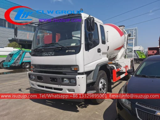 ISUZU FTR 7cbm شاحنة خلط الخرسانة الجاهزة