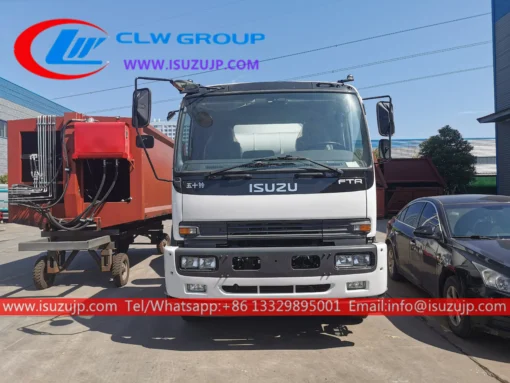 ISUZU FTR 7cbm 셀프 로더 콘크리트 믹서