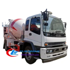 ລົດບັນທຸກ ISUZU FTR 7cbm transit mixer