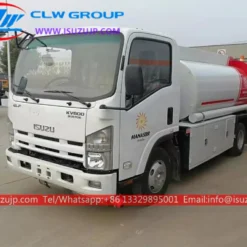 ISUZU KV600 small fuel delivery trucks for sale