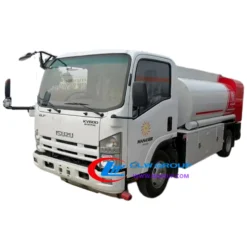 ISUZU KV600 small fuel tanker truck for sale