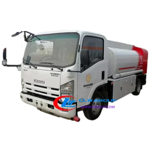 ISUZU KV600 छोटे ईंधन टैंकर ट्रक बिक्री के लिए
