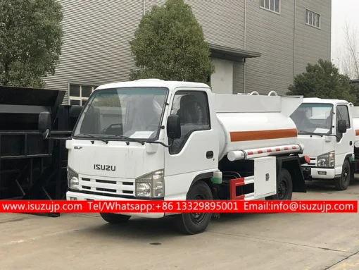 ISUZU mini 2000 litre dizel tanker kamyon