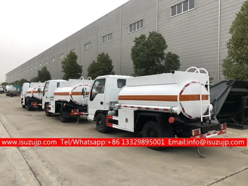 ISUZU mini 2000 litre yakıt kamyonu