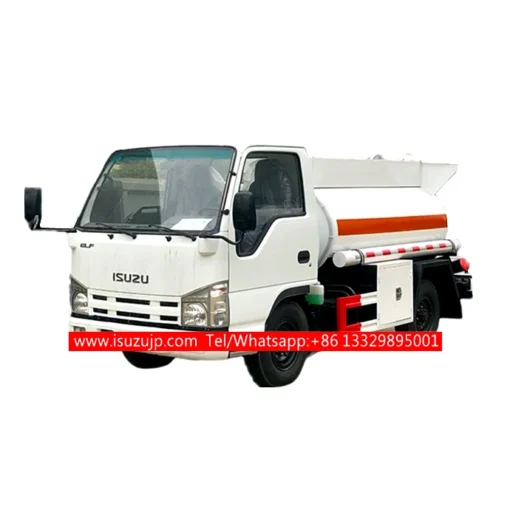 ISUZU mini 2000 литров грузовик для доставки масла