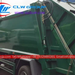 Isuzu 6 tonne rear load dumpster truck shipping to Oman
