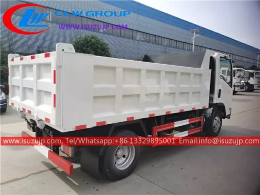 Isuzu KV100 4 ton dump truck untuk dijual