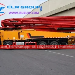 12 tyre Isuzu GIGA 62meters boom pump truck