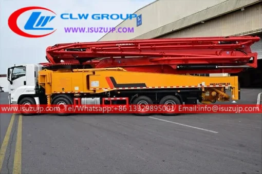 12 tyre Isuzu GIGA 62meters boom pump truck