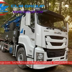 6x4 Isuzu GIGA 52meters concrete pump truck