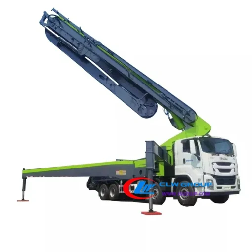 8x4 Isuzu GIGA 62meters concrete pump truck for sale