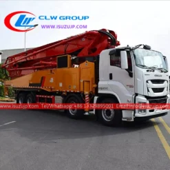 8x4 Isuzu GIGA 62meters concrete pumper