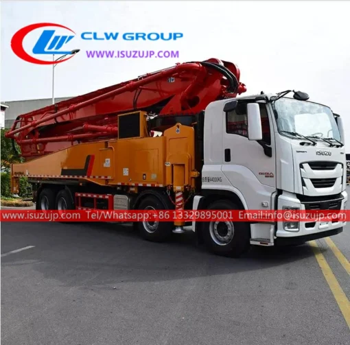 8x4 Isuzu GIGA 62 Meter Betonpumper