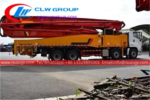 8x4 Isuzu GIGA 62meters pumpcrete truck