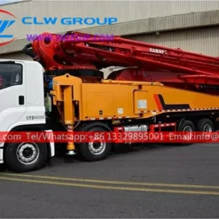 8x4 Isuzu GIGA 62meters truck mounted concrete pump