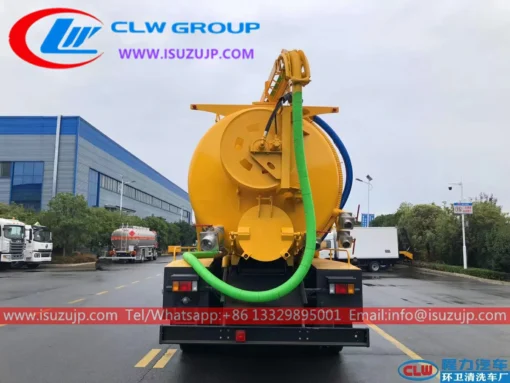 Isuzu 20m3 vacuum jetter truck Philippines
