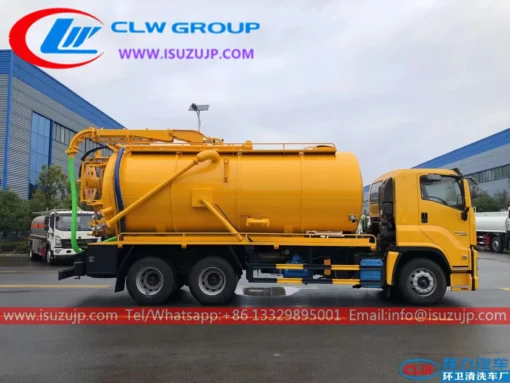 Isuzu 20mt sewer jetter truck for sale Philippines