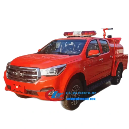 4WD Isuzu pikap mini truk pemadam kebakaran kabut air untuk dijual Filipina