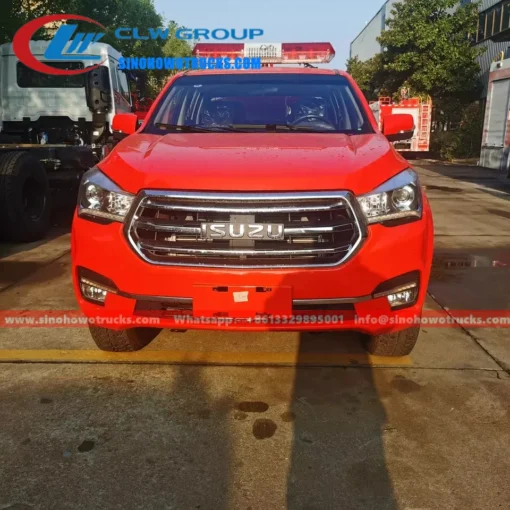 4WD Isuzu pickup mini water mist pumper ລົດດັບເພີງ ຂາຍ ປະເທດ Philippines