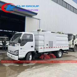 ISUZU 120HP street sweeper vacuum truck Malaysia