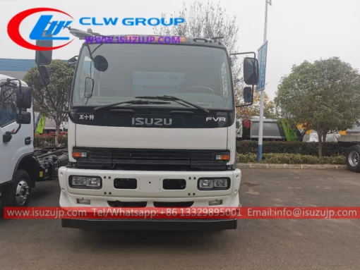 ISUZU FVR lori ya utupaji wa ushuru wa kati inauzwa Ufilipino