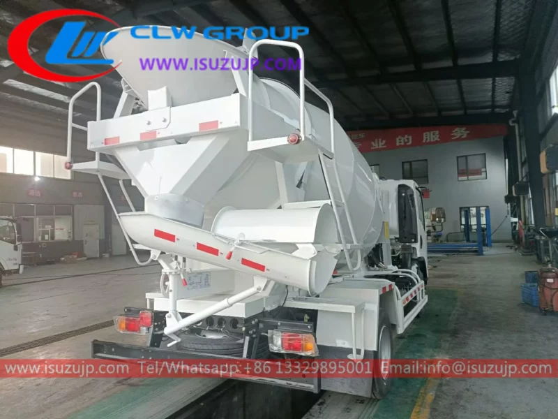 ISUZU NPR 35cbm mini ready mix concrete truck Philippines