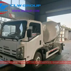 ISUZU NPR 3-5cbm small ready concrete mixer truck Philippines