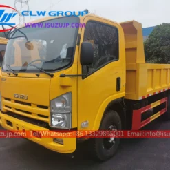 ISUZU NPR 7 cbm forward mining dump truck Peru