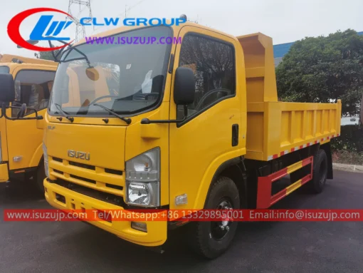 ISUZU NPR 7 cbm forward mining dump truck Peru