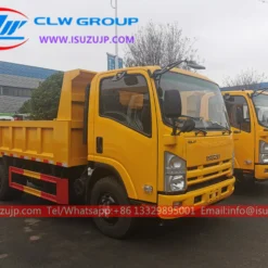 ISUZU NPR 7 cbm forward mining truck Peru