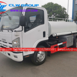 ISUZU ELF 5000liters pure water supply and distribution truck for sale Ethiopia