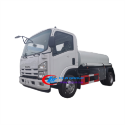 ISUZU ELF 5000liters pure water supply and distribution truck for sale Ethiopia