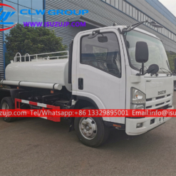 ISUZU ELF 5000liters pure water supply and distribution truck for sale Ethiopia (5)