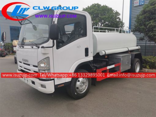 ISUZU ELF 5000litres pure water supply and distribution truck for sale ເອທິໂອເປຍ