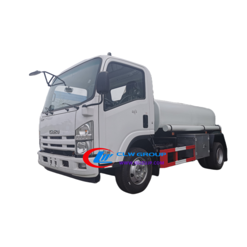 ISUZU ELF รถบรรทุกจ่ายน้ำบริสุทธิ์ 5000 ลิตรสำหรับขายเอธิโอเปีย