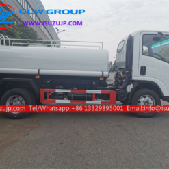 ISUZU ELF 5000liters pure water supply and distribution truck for sale Ethiopia (6)